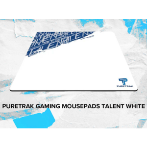 PureTrak gaming mousepads Talent White