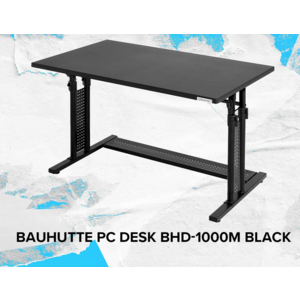 Bauhutte PCデスク BHD-1000M ブラック